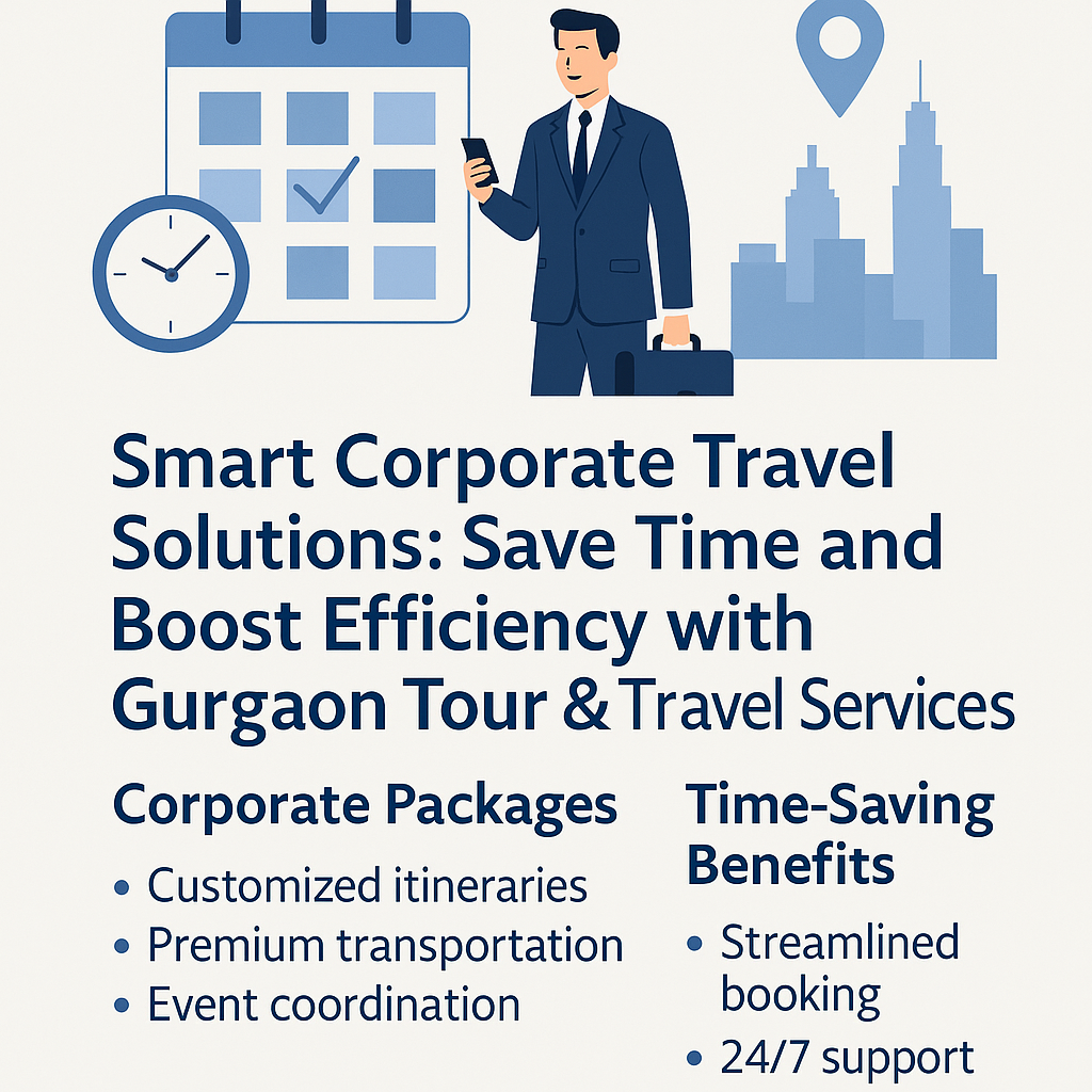 Highlight your corporate packages and time-saving benefits